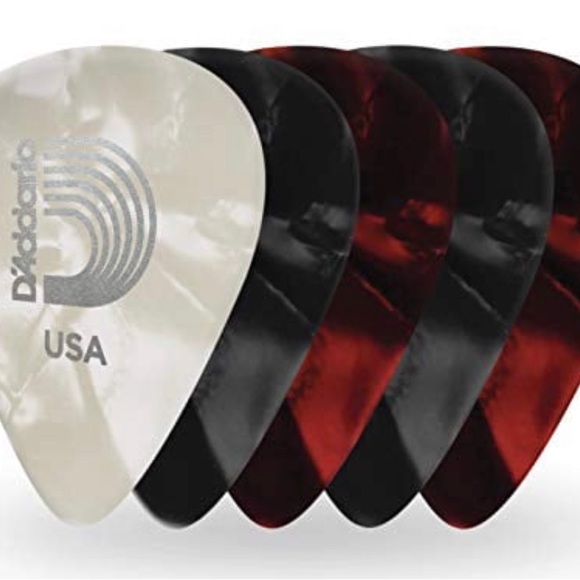 D'Addario Classic Pearl Celluloid Gauge Assortment, 25 Pack Brand New Sealed - Picture 4 of 6